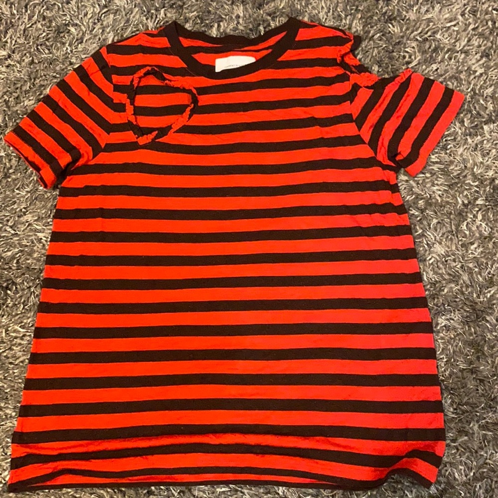 Current/Elliott cold shoulder heart